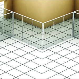 Full Height Glass Partition