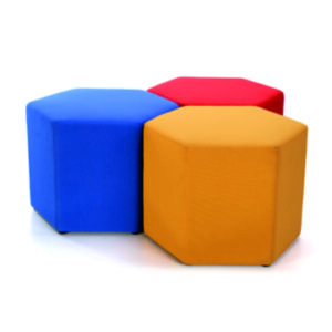 Hexagon Ottoman