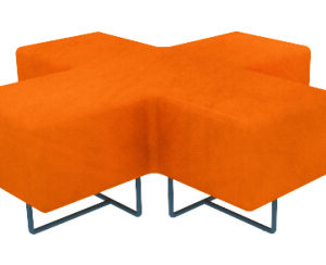 Criss Cross Ottoman
