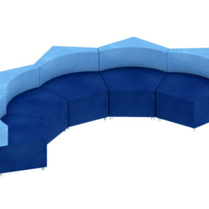 Pent seating