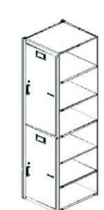 BT-Locker Main unit With 2 Door