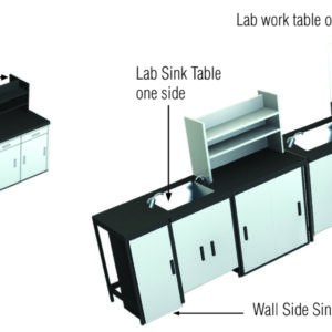 Lab Sink Table One side